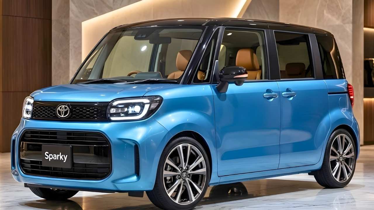 2026 Toyota Sparky Unveiled Futuristic Mini Van With Advanced Technology and Practical Features