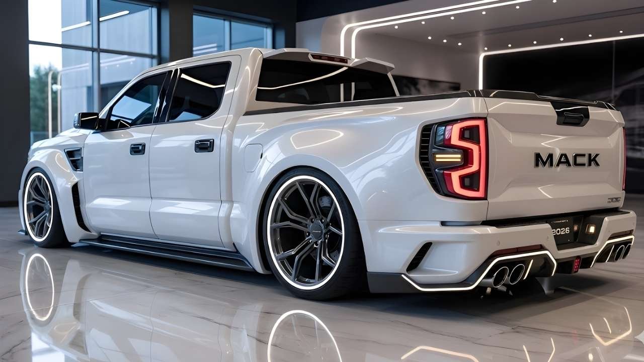 MACK 2026 Pickup Truck Launched Futuristic Power, Luxury Interior and High-Tech Features Revealed